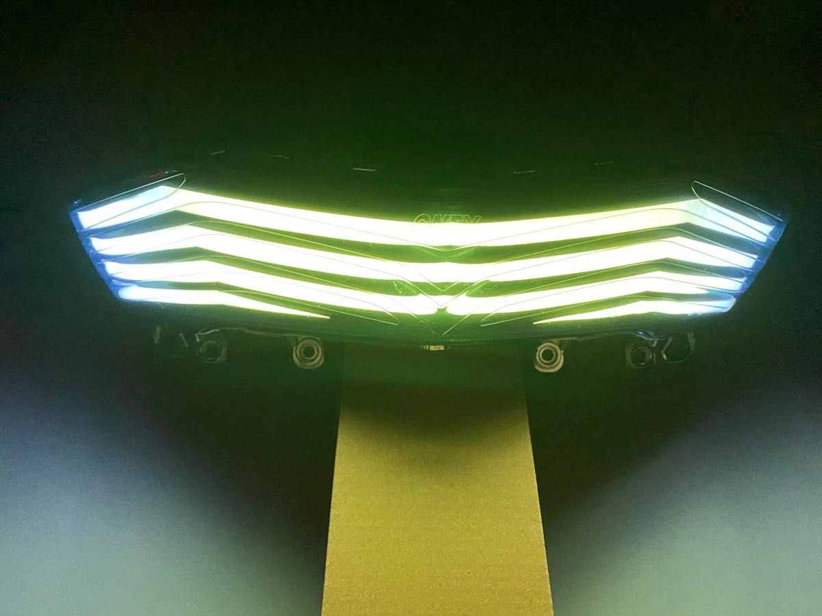 シグナスX 3型 LED ファイバーテールランプ シーケンシャル 7色