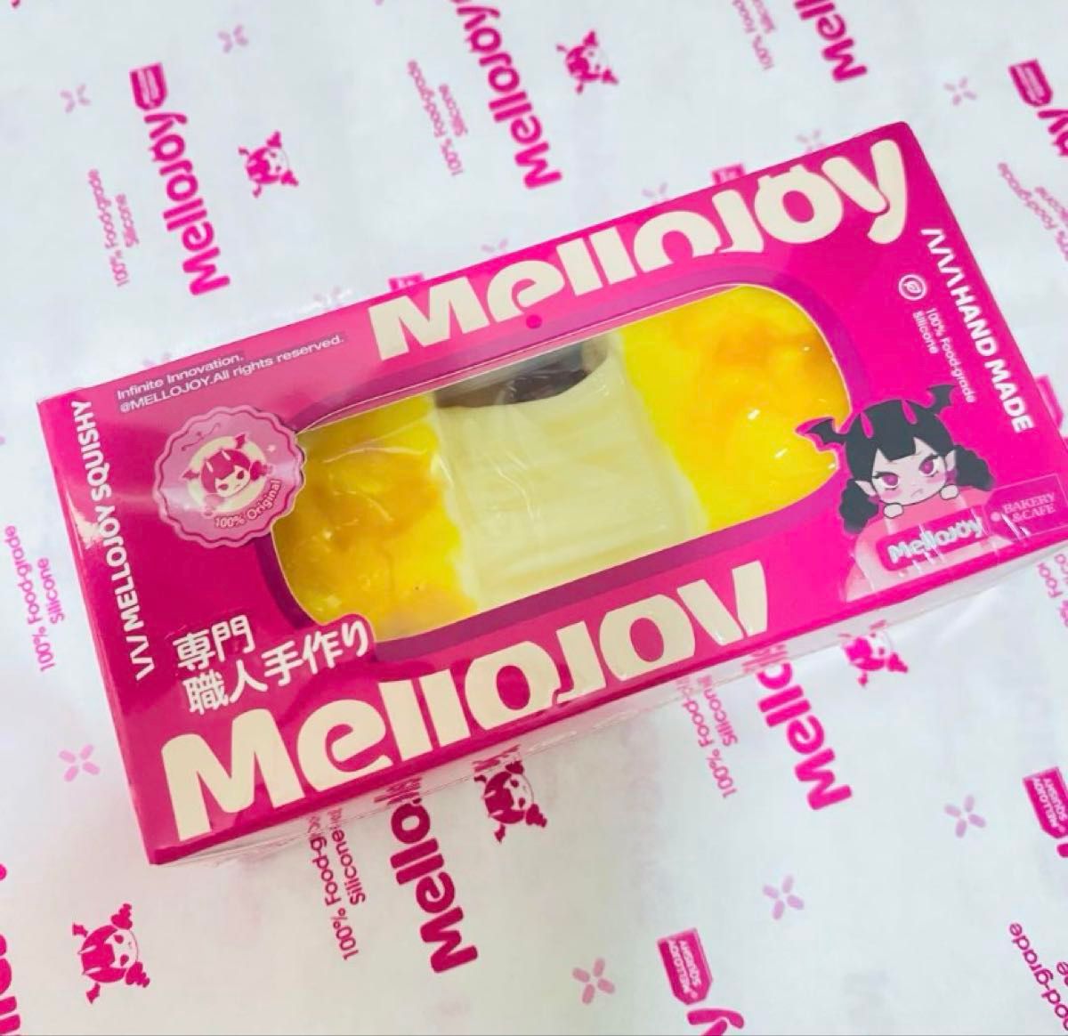 mellojoy メロジョイ スクイーズ 伸びるチーズ のびーるレインボー