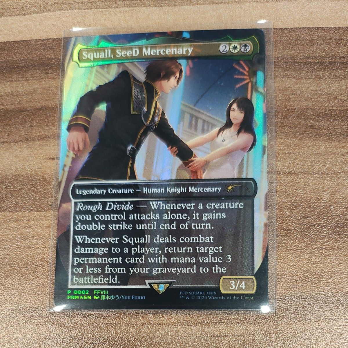 SeeDの傭兵 スコール プロモ Foil 英語 スタンダードショーダウン MTG