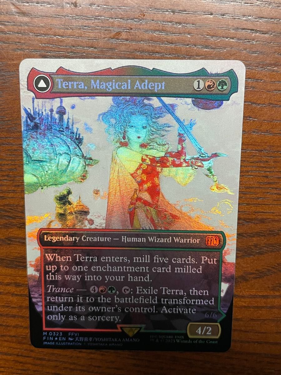 MTG 魔導戦士、ティナ 拡張Foil 英語版 魔導戦士、ティナ 英語 foil