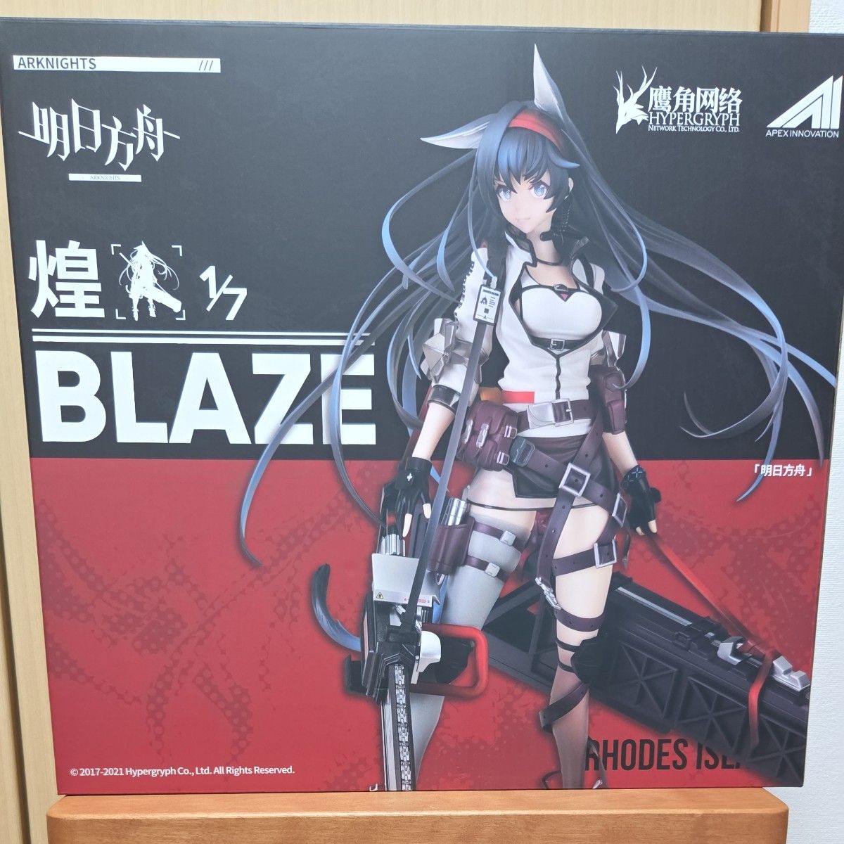 APEX アークナイツ 明日方舟 1/7スケールフィギュア ブレイズ APEX
