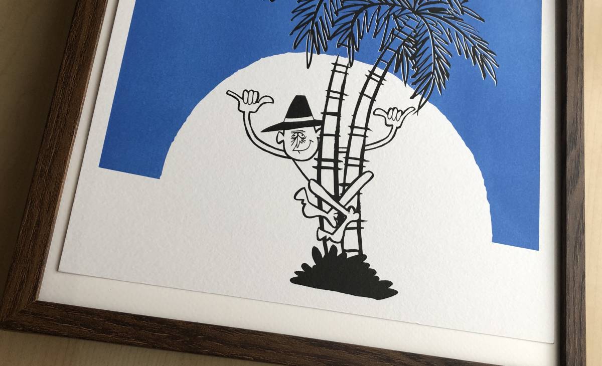 花井祐介 Patagonia シルクスクリーン 花井祐介 Patagonia シルク