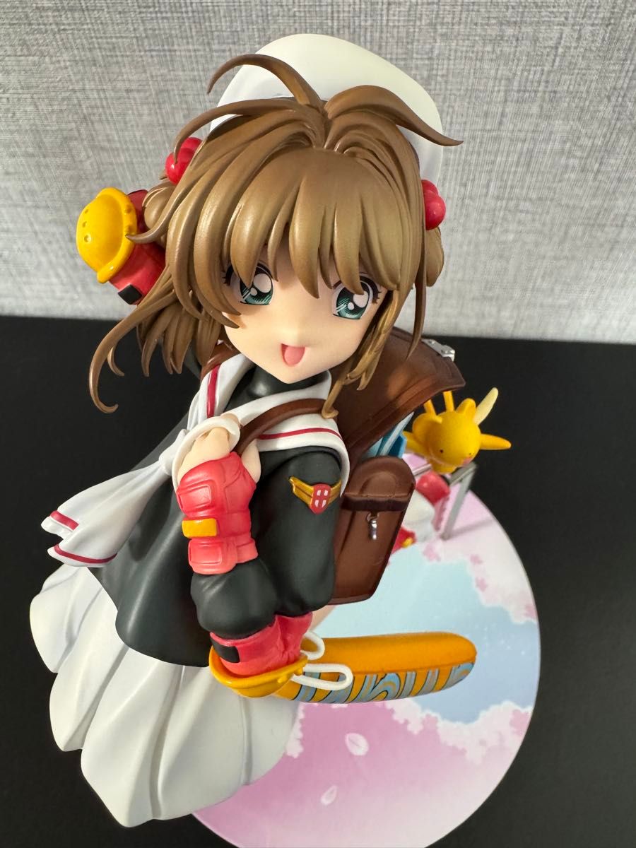 新品未開封CLAMP展記念 木之本桜 スケールフィギュア 彩色原型 新品未