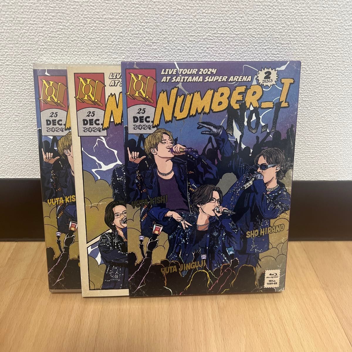 Number_i LIVE TOUR 2024 No.Ⅰ 初回生産限定盤・通常盤 Number_i LIVE