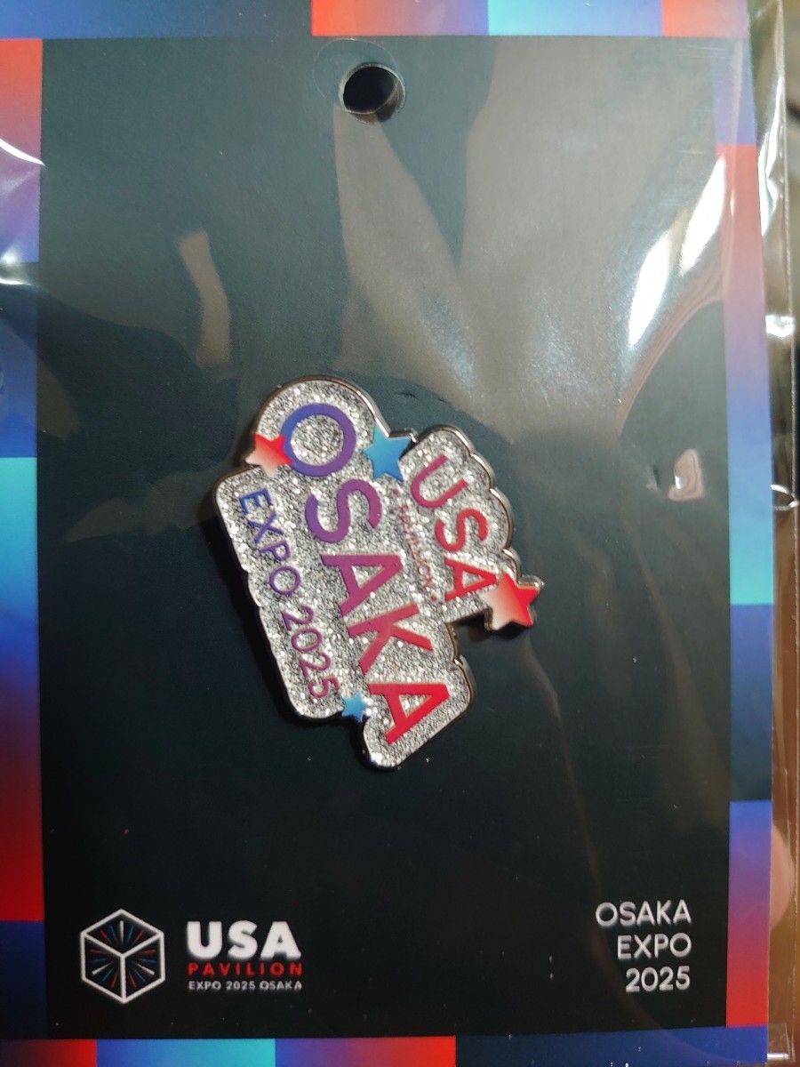 EXPO 2025 OSAKA アメリカ館関係者用ピンバッジ EXPO 2025 OSAKA