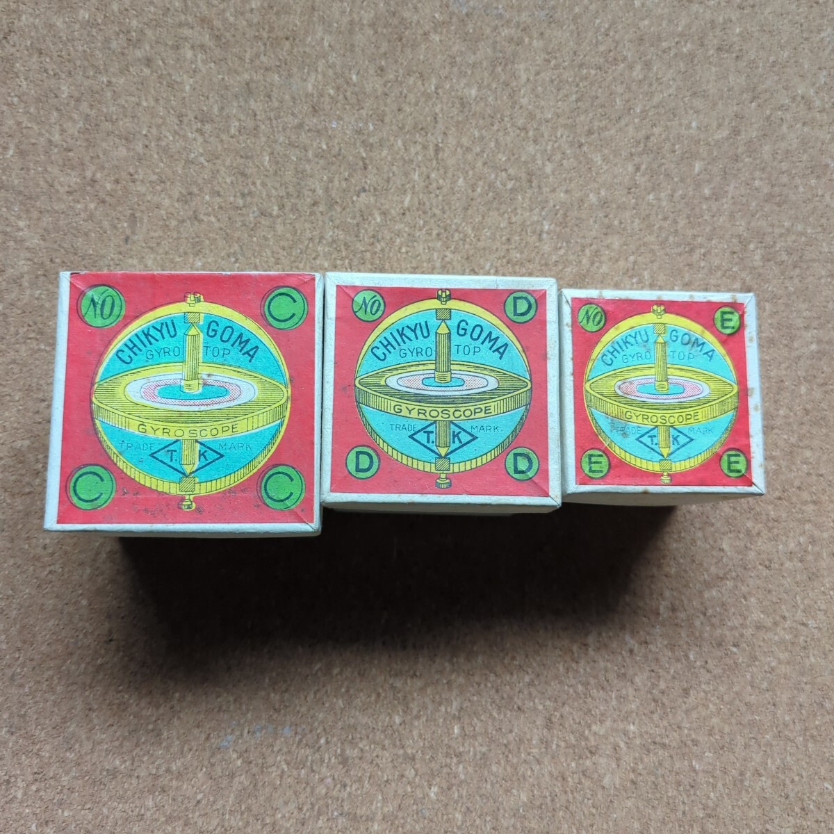 地球ゴマ No.C No.D2点セット タイガー商会 地球ゴマ No.Cタイプ タイガー