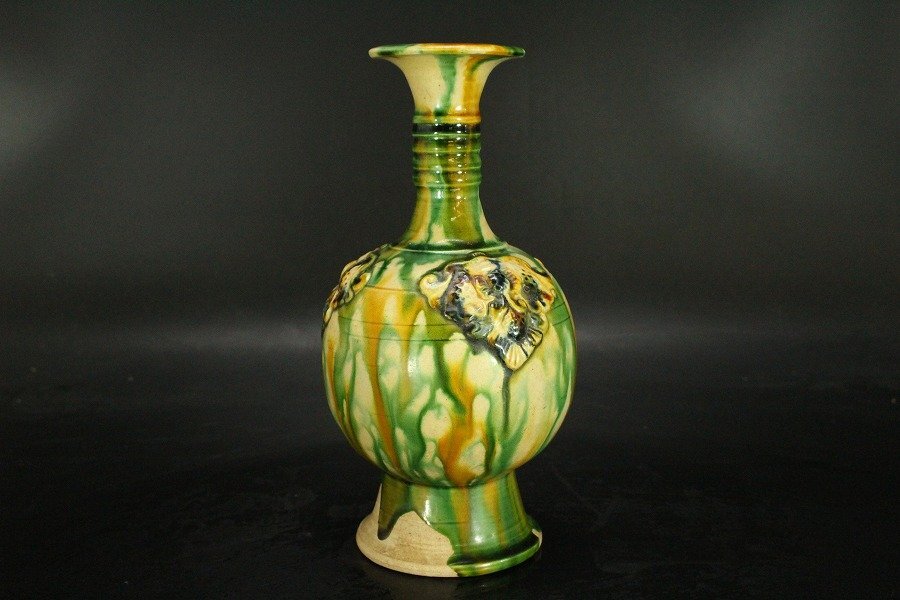 中国美術 釉裏紅 瓶 高21cm RC783 中国美術 釉裏紅 瓶 高21cm RC783