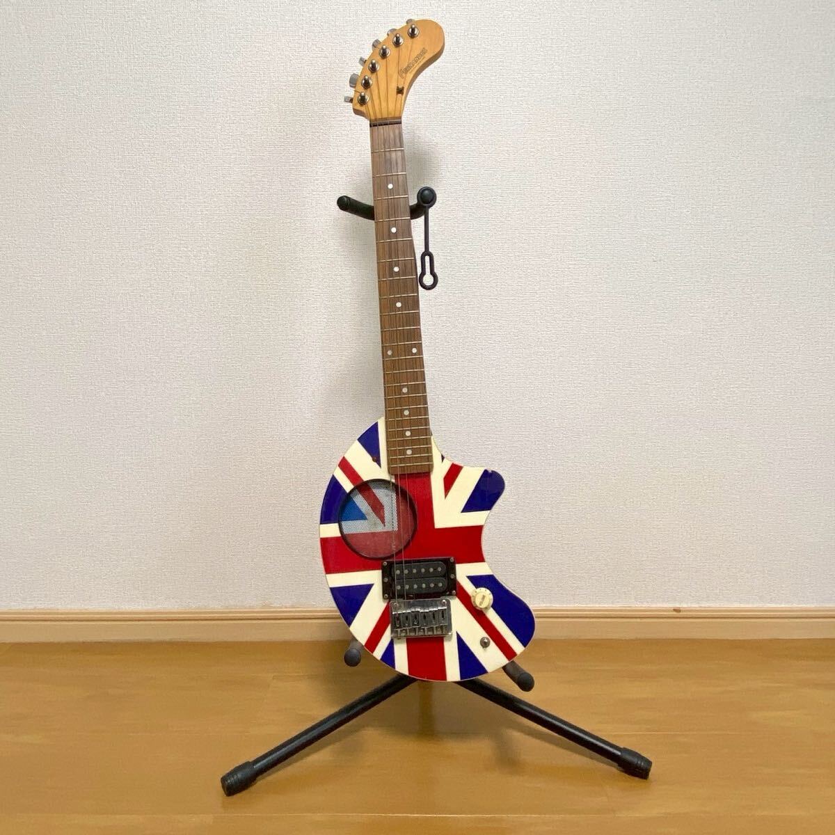 ジャンク】FERNANDES ZO-3 ユニオンジャック 英国柄 ジャンク