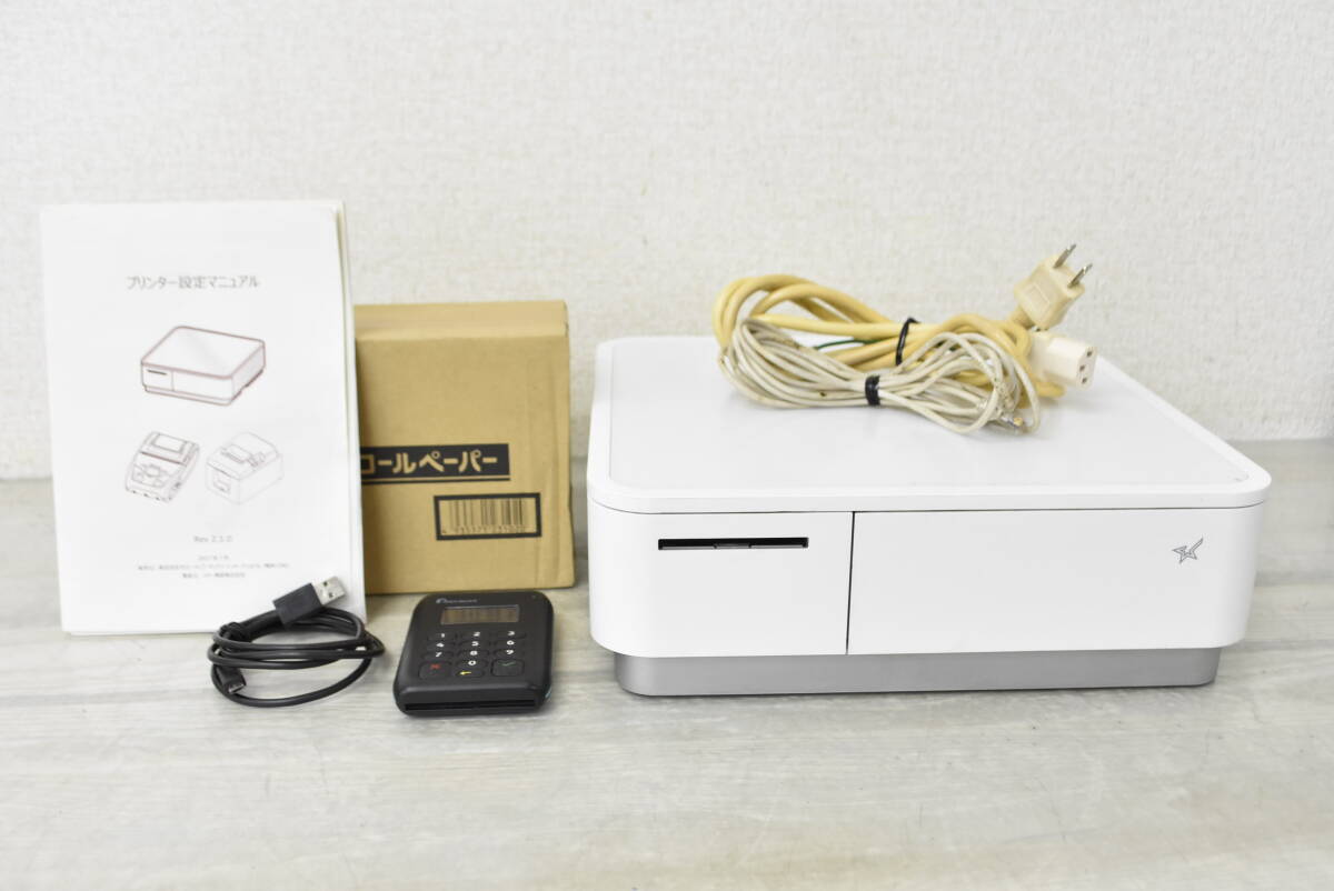 ショップ スター精密 POP10 ホワイト スター精密 レシートプリンター