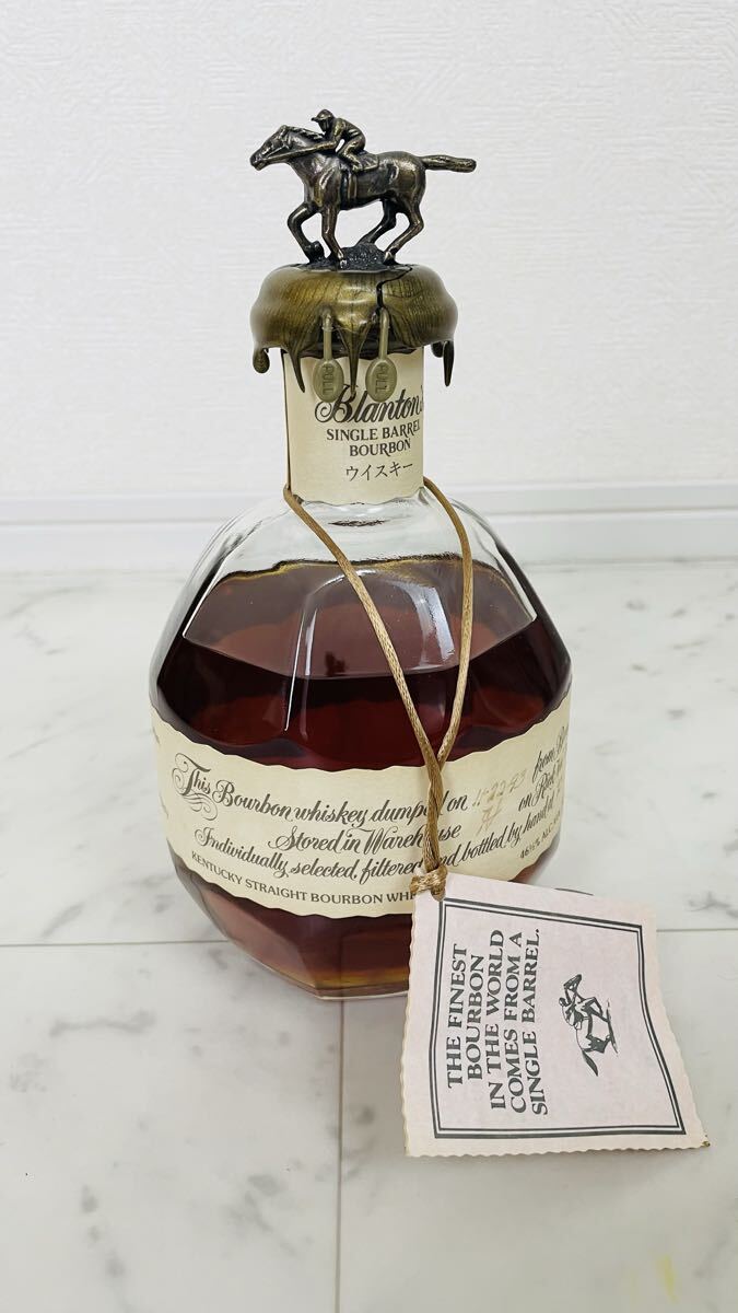 未開栓 Blanton ブラントン KENTUCKY STRAIGHT BOURBON WHISKEY
