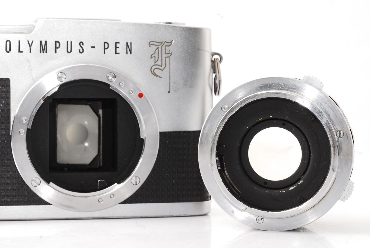 訳あり特価 OLYMPUS オリンパス PEN-F + Auto-S 38mm F1.8 動作 ☆訳