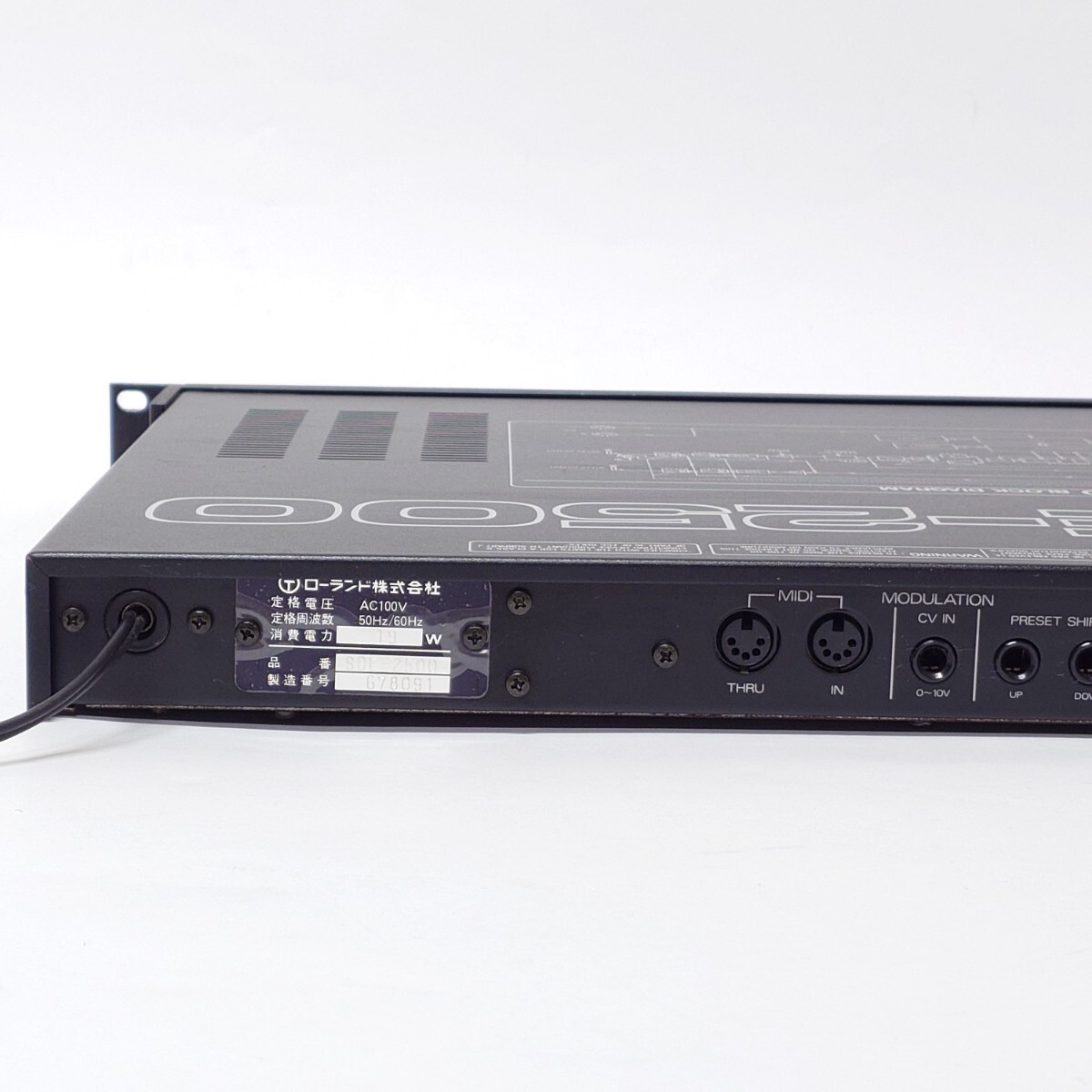 美品・動作品】Roland SDE-2500 デジタルディレイ ローランド