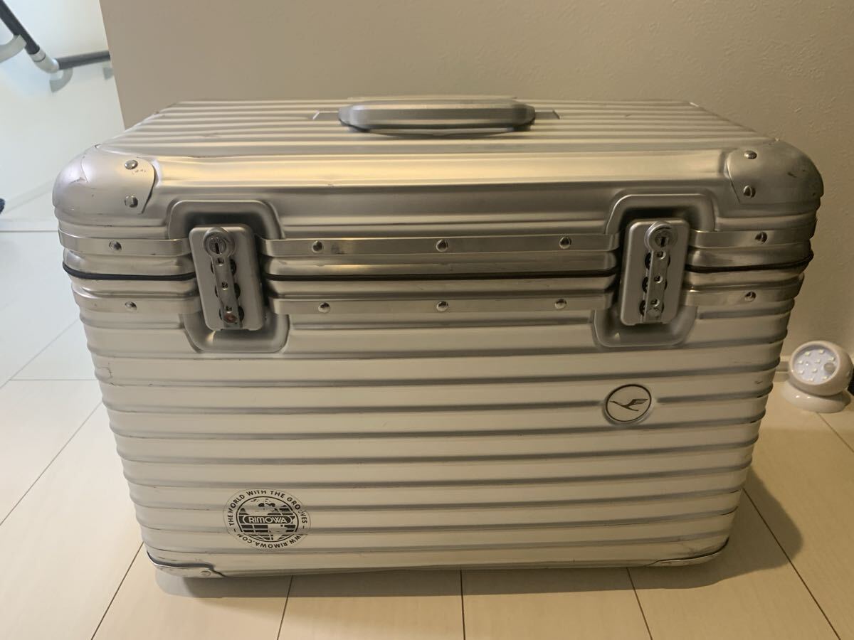 ☆美品☆廃盤レア青ロゴ☆リモワRIMOWA☆トパーズTOPAS☆パイロット 【