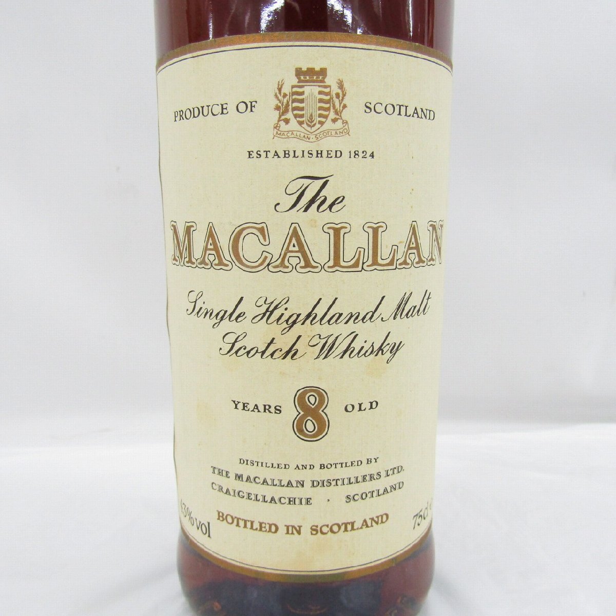 Yahoo!オークション - 【未開栓】The MACALLAN ザ・マッカラン 8年 マ