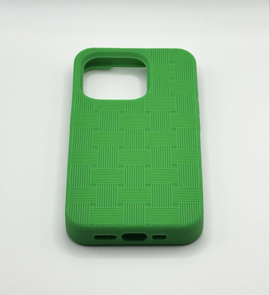 専用】Bottega Veneta スマホケース iPhone 15pro 緑 iPhone 15 Pro