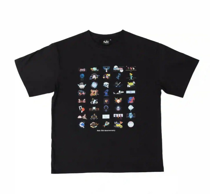 Ado 5th ブルーローズTシャツ XXLサイズ Ado 5th Anniversary POPUP