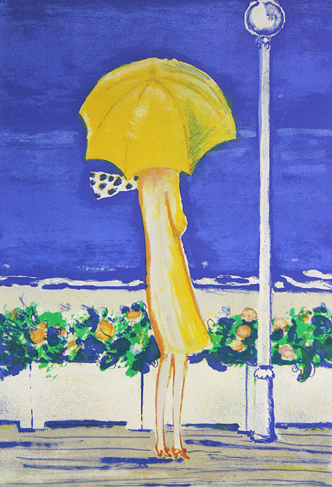 カシニョール「黒い帽子のプロフィール」MO判 54/200 ☆カシニョール