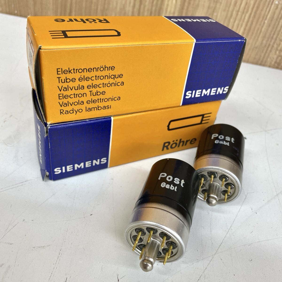 お買い得，最新作 【A-3】 Siemens C3g 真空管 2本 シーメンス 動作