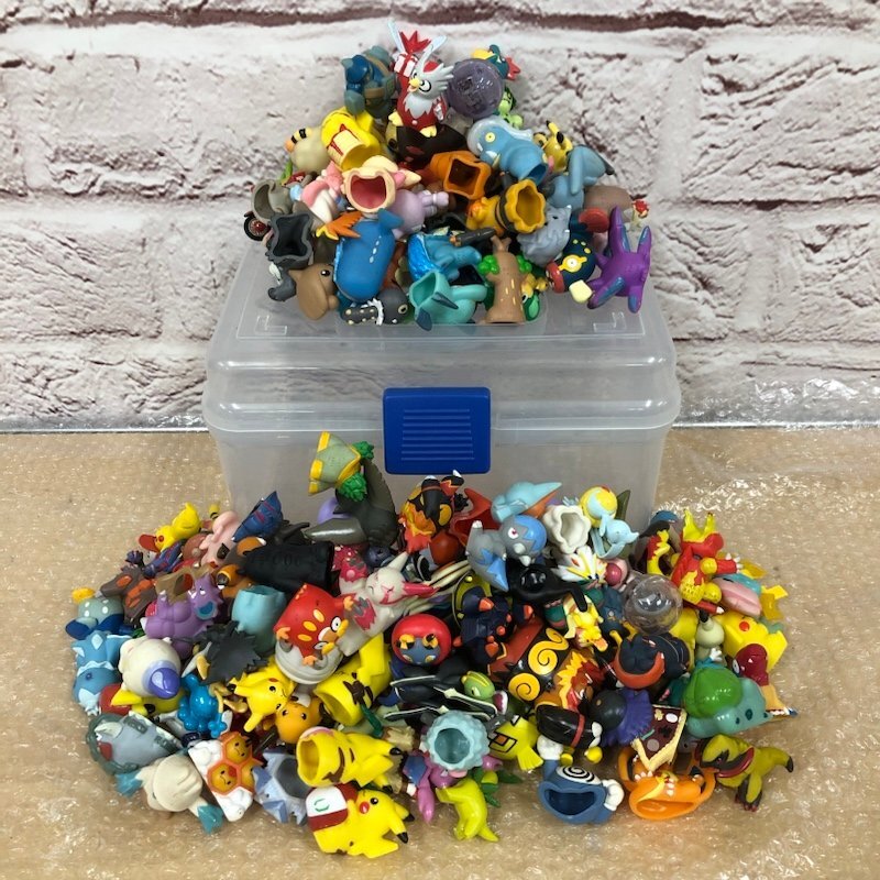 ジャンク品】ポケモンキッズ 指人形 モンコレ フィギュア まとめ売り