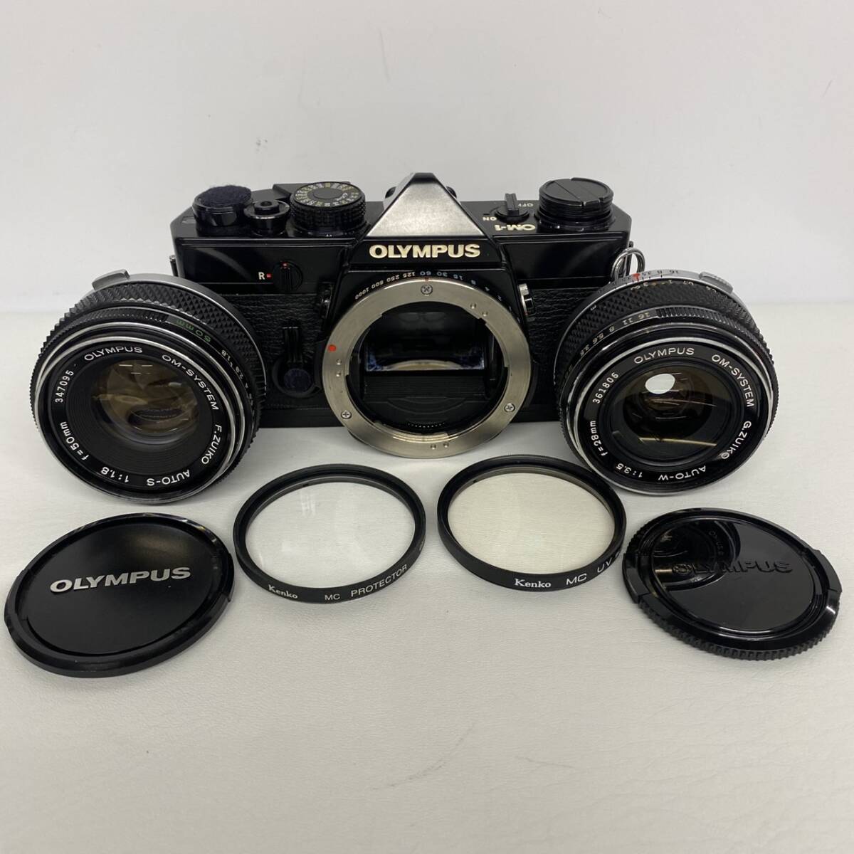768☆オリンパス ジャンク扱 OM-1/F.ZUIKO 1.8 50mm/Tamron 70-210mm/OM-2