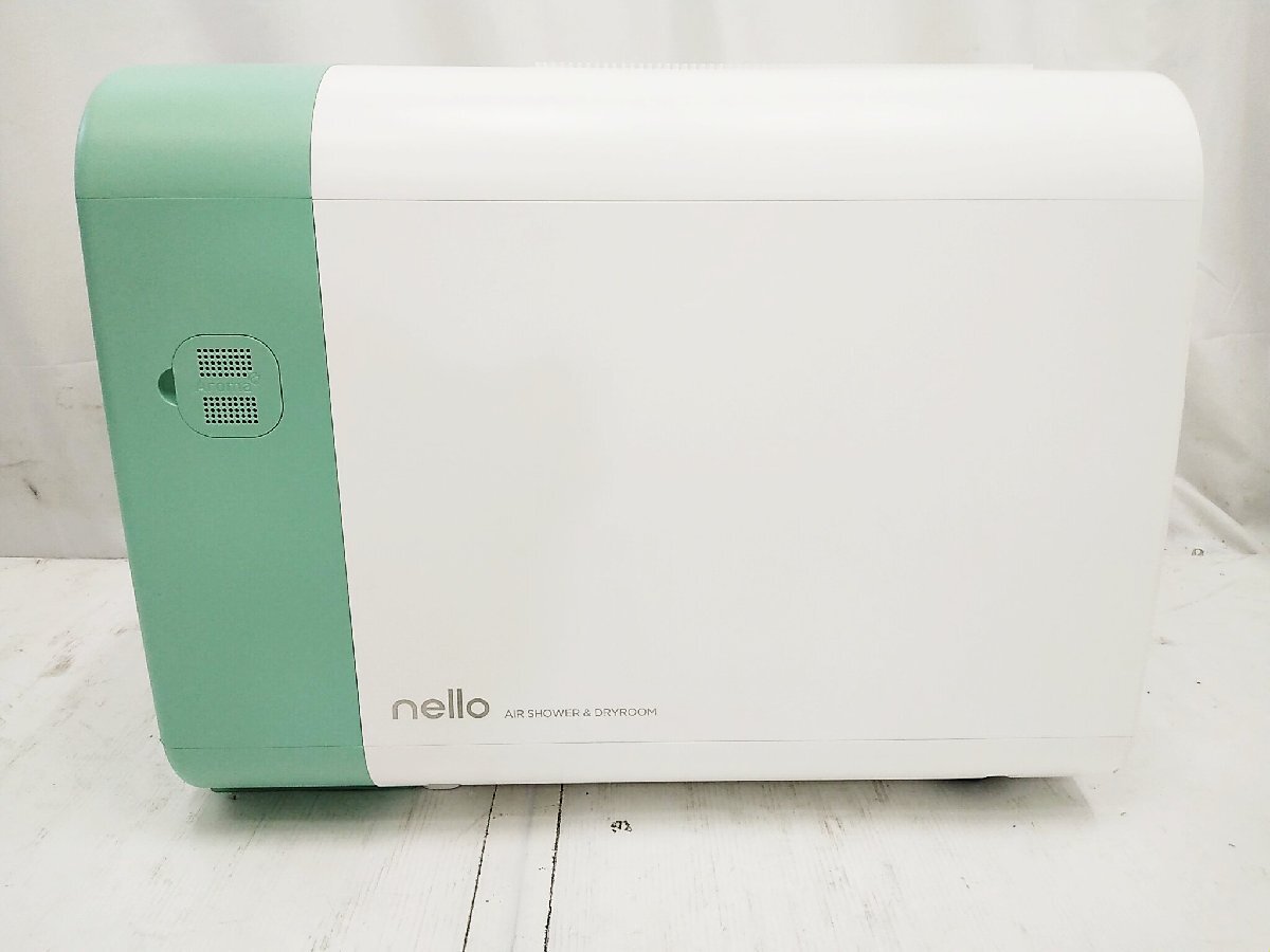 特価【中古美品】nelloペットドライルームエアシャワーPD-B10-M ミント