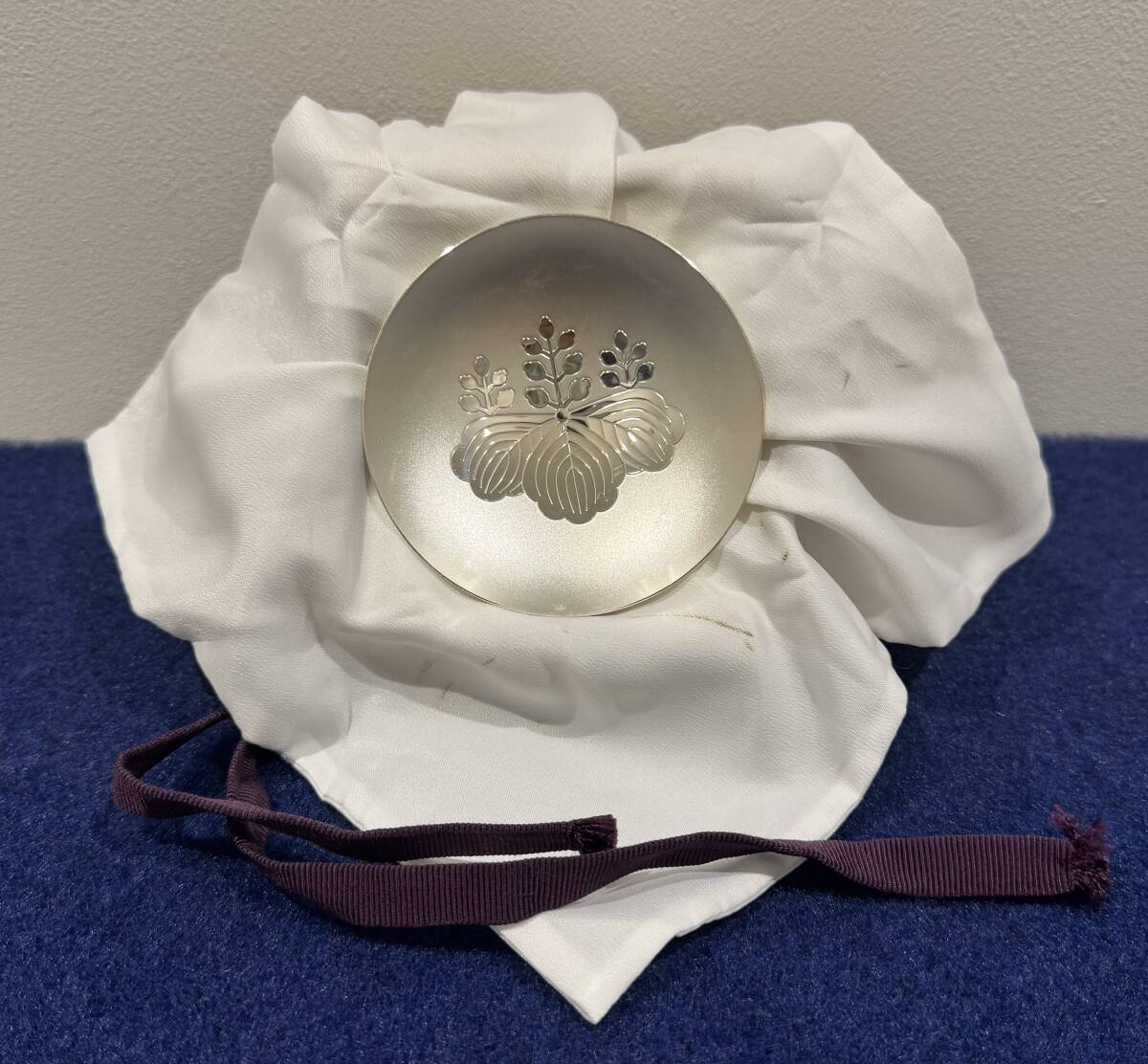 銀杯 消防庁 SILVER コレクション 希少品純銀 銀杯 消防庁長官賞 約67g 酒