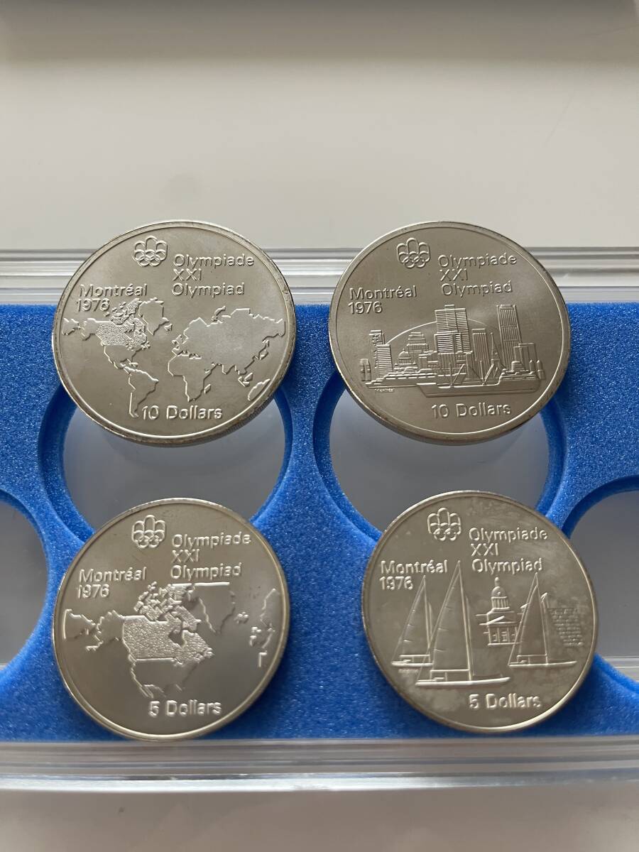 1976年 カナダ モントリオール オリンピック 記念 銀貨 28枚セット