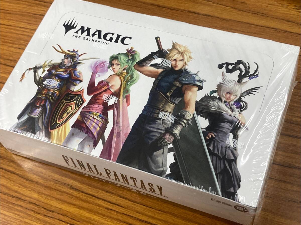 ☆MTG☆FINAL FANTASY プレイブースター 日本語版 未開封BOX