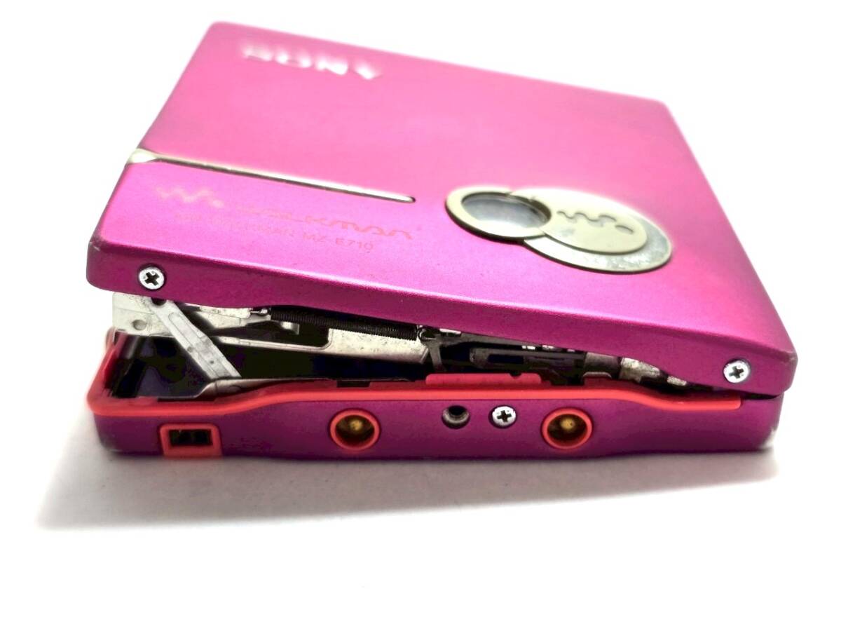 SONY MDプレイヤー ピンク ジャンク品 【公式通販】