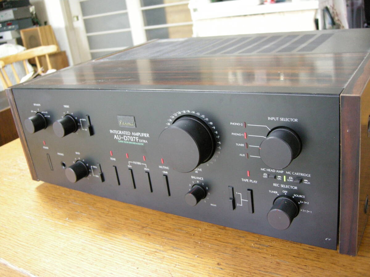 sansui サンスイ AU-D707F EXTRA S-A 整備 保証あり プリメインアンプ