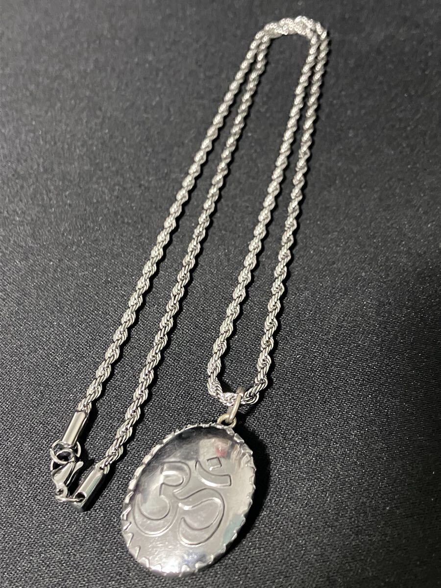 ガネーシャ（ピンク）オームペンダント藤井風お風呂チェーン付