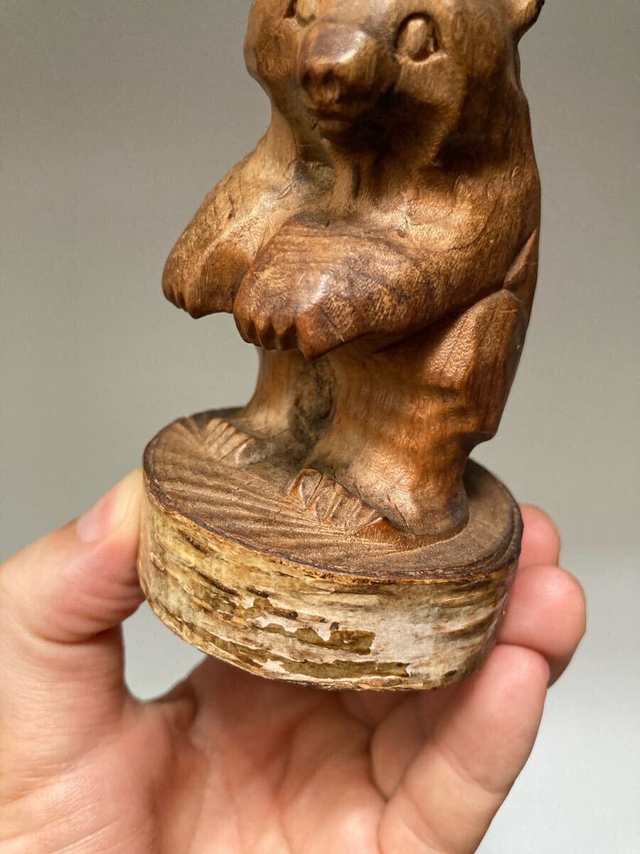 洞爺湖 あとぐち民芸店 あとぐちさんの熊 約5センチ 洞爺湖 あとぐち