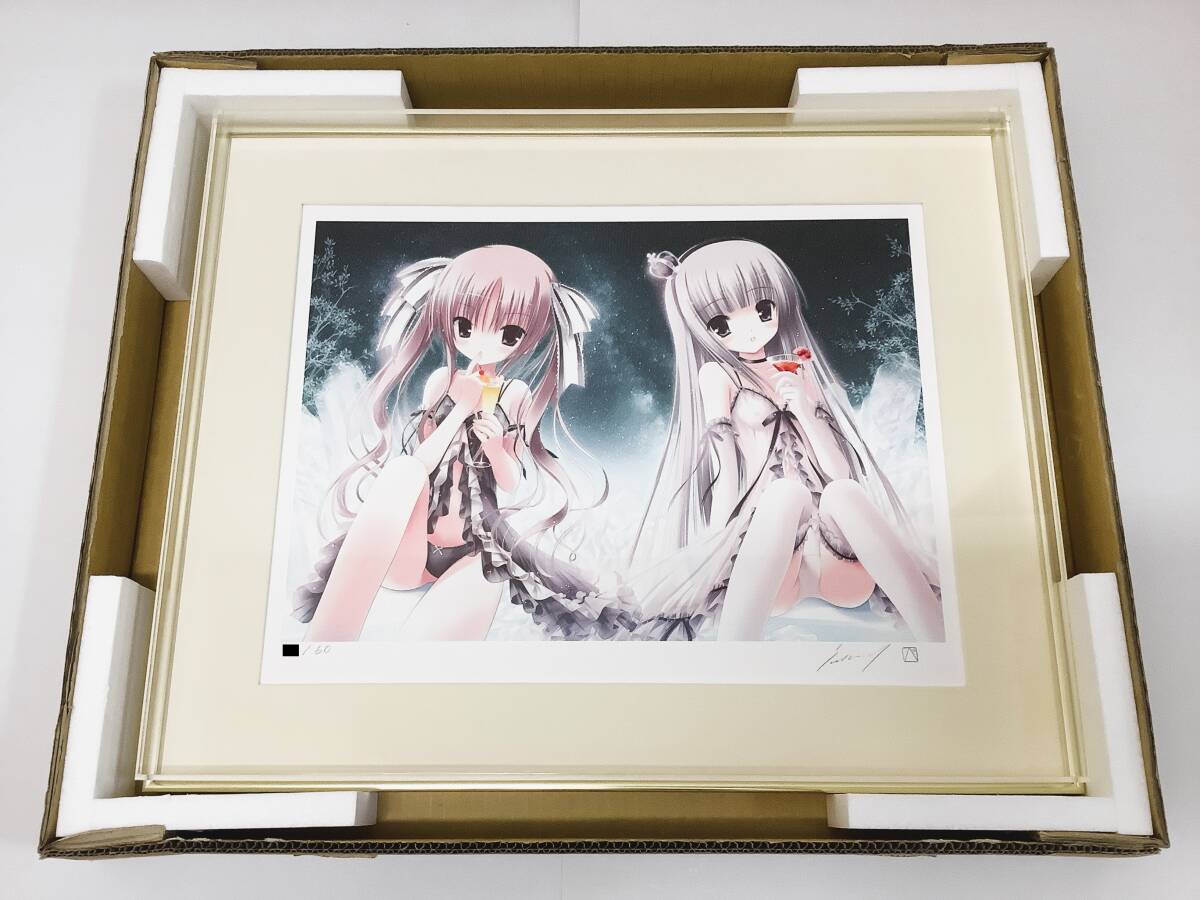 C107 てぃんくる 直筆サイン入り キャンバスアート てぃんかーべる