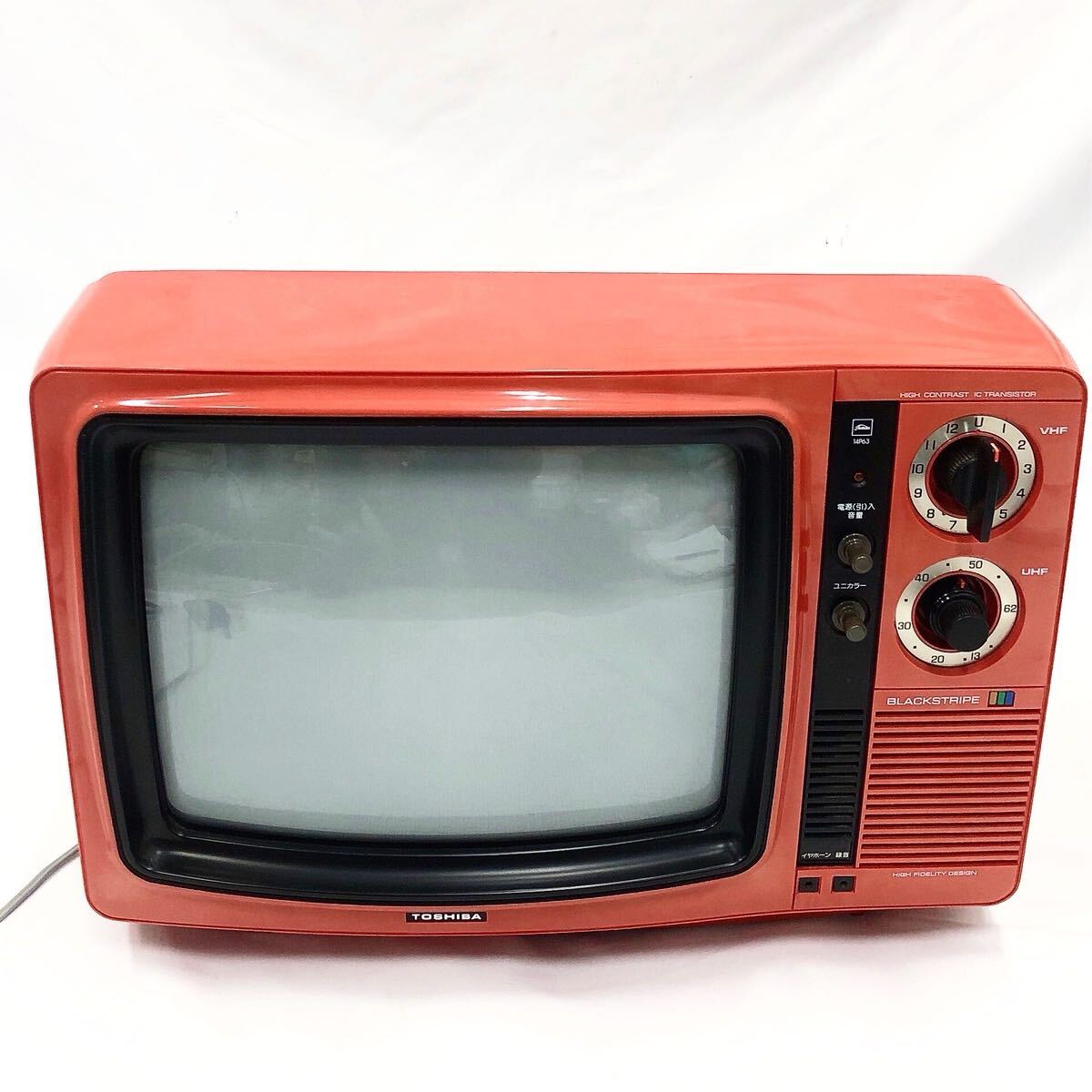 Toshiba ブラウン管テレビ 14EA Yahoo!オークション - 【レトロ美品