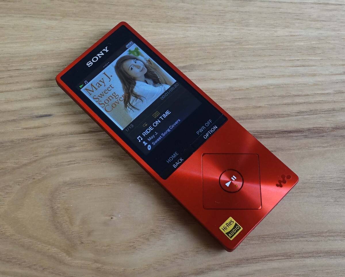 バッテリー良好】ソニー ウォークマン NW-A25 16GB シナバーレッド