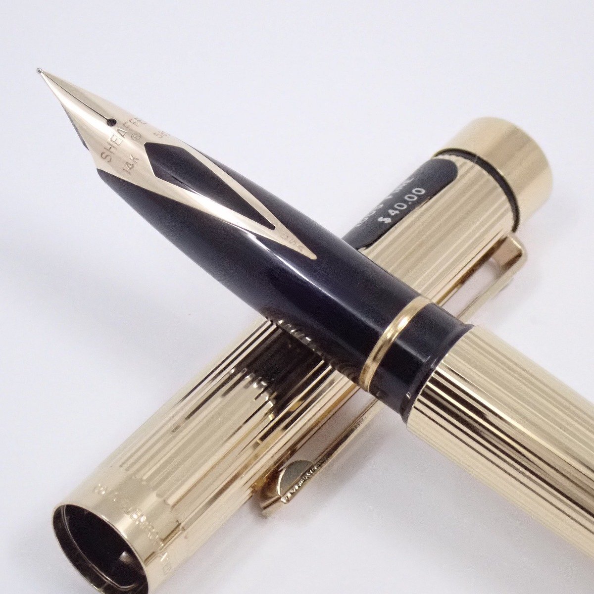 SHEAFFER シェーファー タルガ 万年筆 ペン先 14K 585 ブラウン