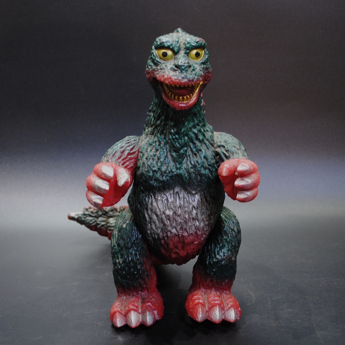 グレートザウルス ゴジラ 東宝 ライト点灯 当時物 日本製 グレート