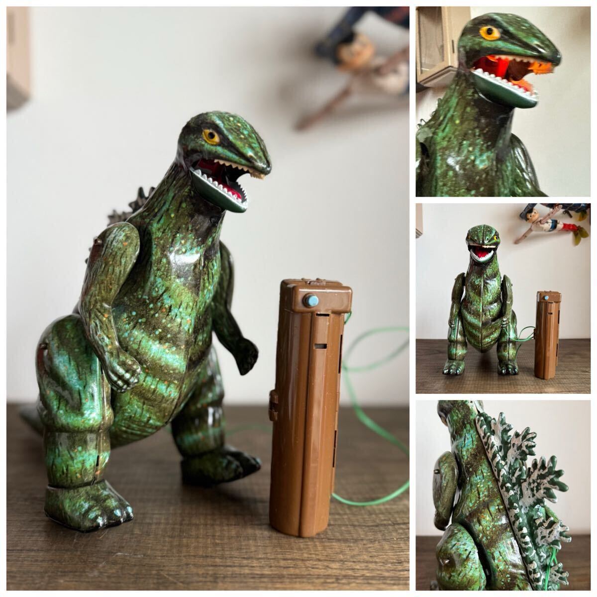 当時物 完動品 オリジナル ブルマァク 古代怪獣 ゴジラ GODZILLA