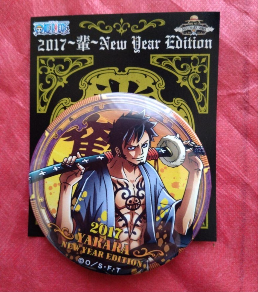ONE PIECE ワンピース 海ほたる コラボ トラファルガー・ロー 缶バッジ