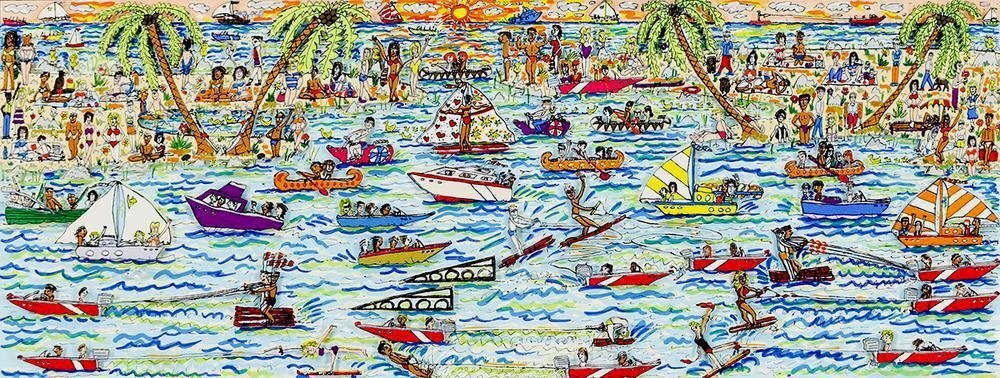 ジェームスリジィ DON'T FENCE ME IN 90' 3D 特別額装 ジェームス