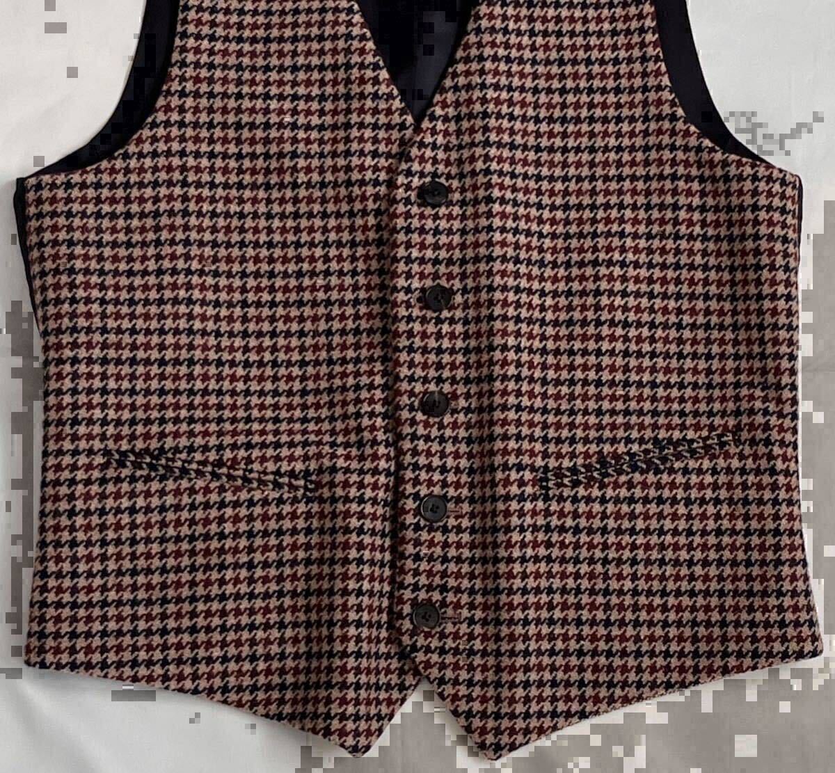 あいさん専用】LARDINI メンズ スーツ ベスト ジレ ブラウン系 あい