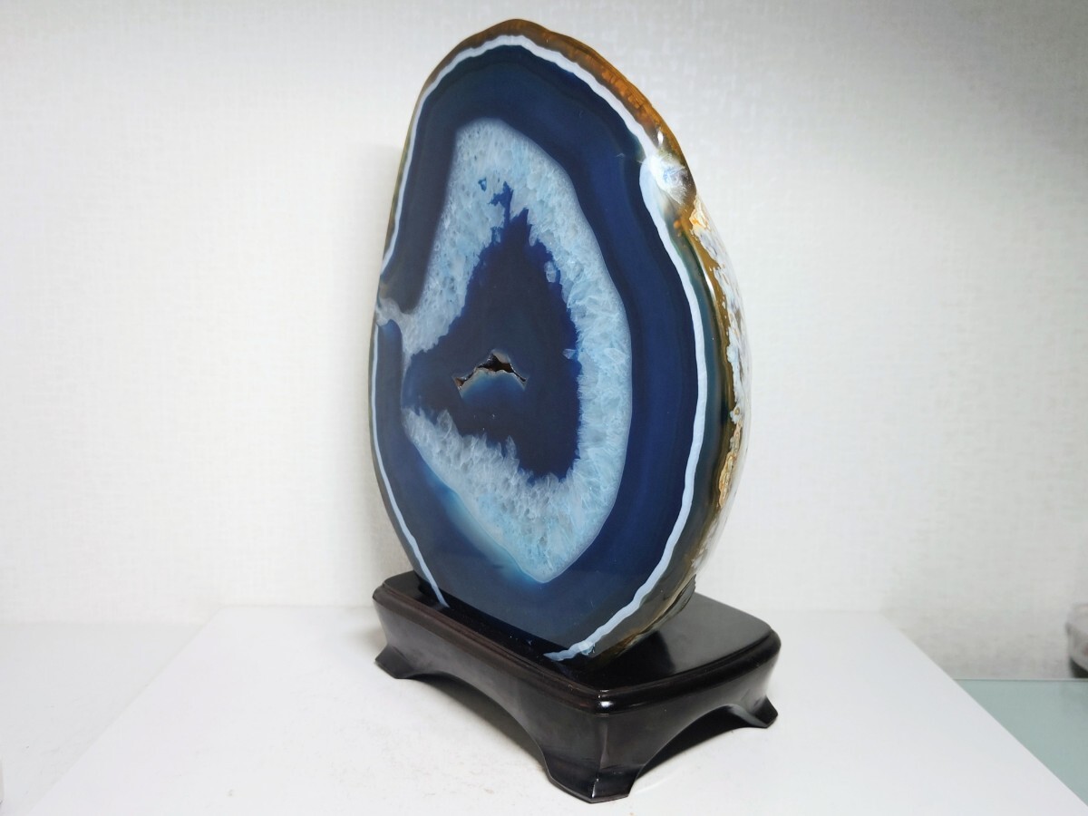 青メノウ】◇9.2kg◇ 瑪瑙 メノウ アゲート 原石 鑑賞石 自然石 天然石