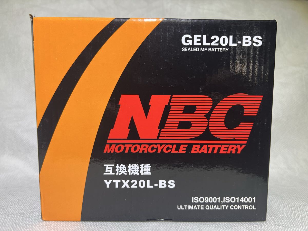 限定SALE NBC ゲルバッテリー GEL20L-BS 密閉型メンテフリー 新品 PWC