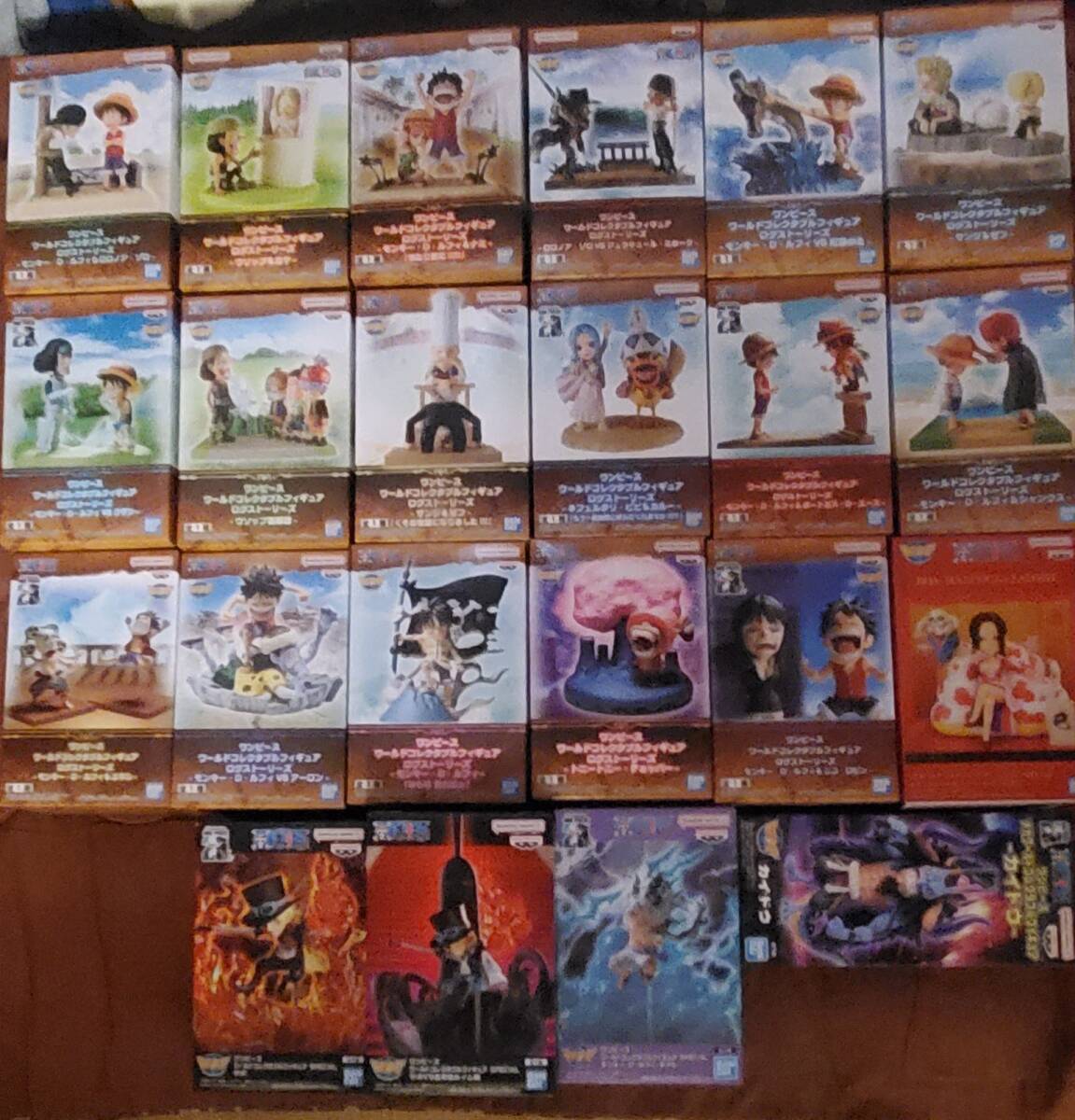 ワンピース☆ワールドコレクタブルフィギュア ログストーリーズ 【22種