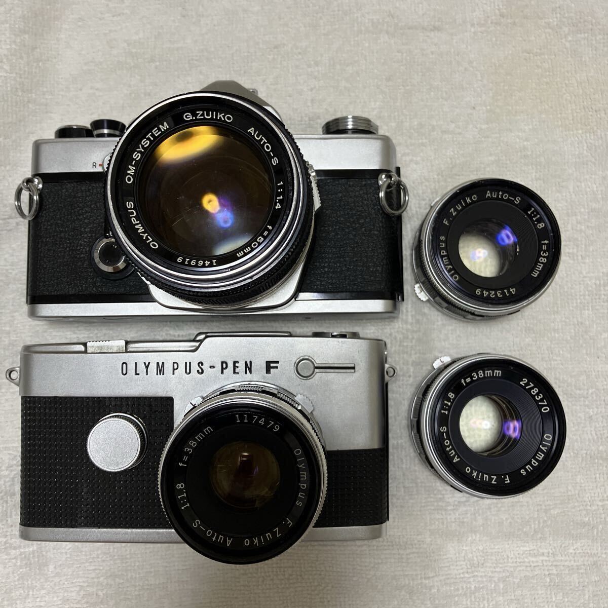 【動作未確認】OLYMPUS OM-1 1:1.8 f=50mm カメラ /296 カメラ