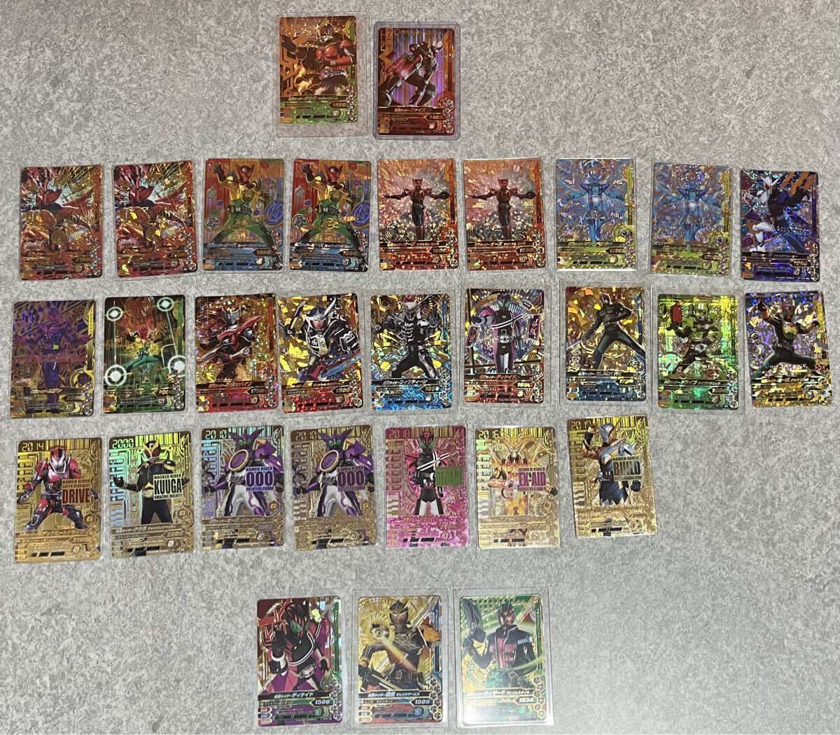 ガンバライジング 引退品 まとめ売り ガンバライジング まとめ売り