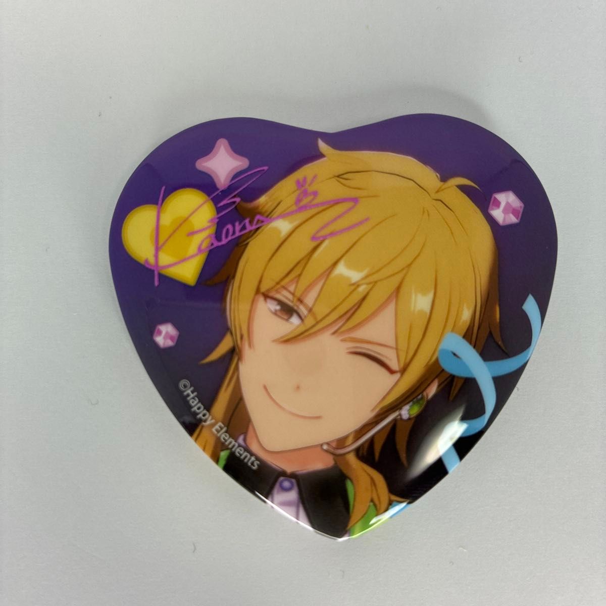 羽風薫 缶バッジ ハート缶 β 81点 羽風薫 缶バッジ ハート