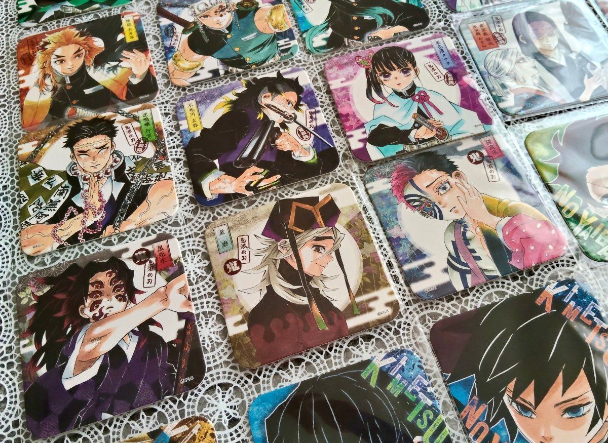 鬼滅の刃 アートコースター 第1弾 BOX 特典付 原作柄 鬼滅の刃