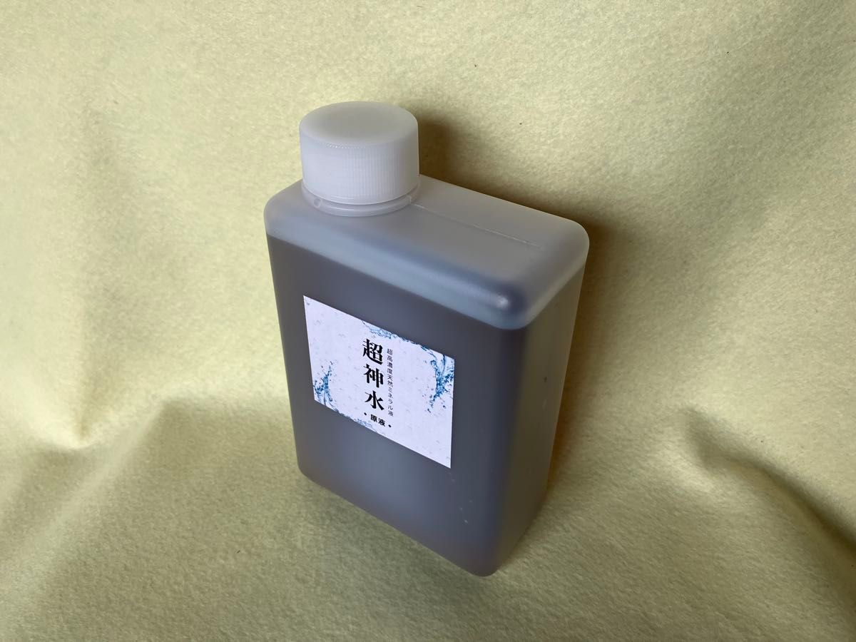 超ミネラル原液100％ 超神水原液 500ml 100倍希釈液50㍑＝27万円相当
