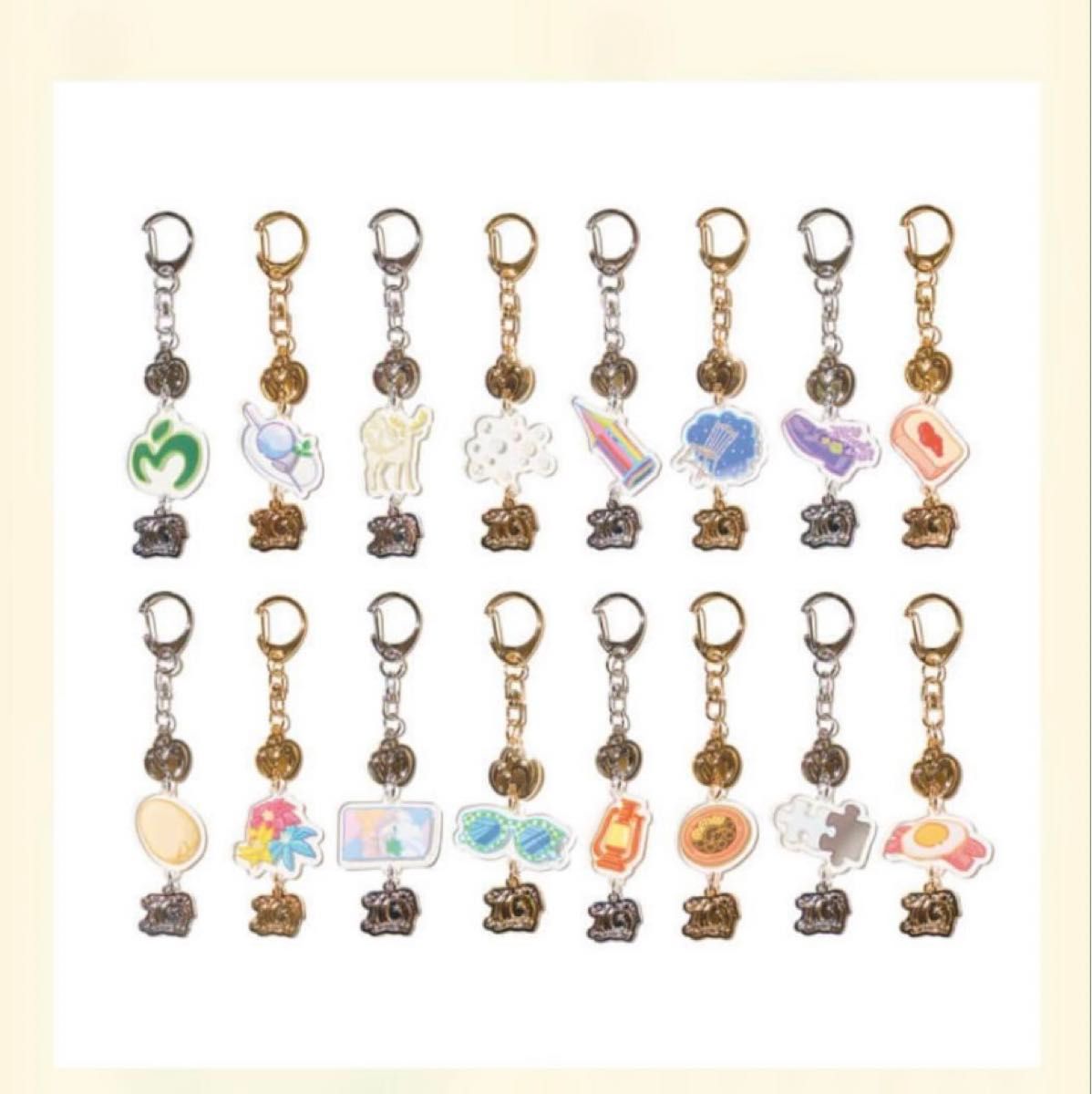 ミセス ランダムチャームキーホルダー コンプリートセット 16種類
